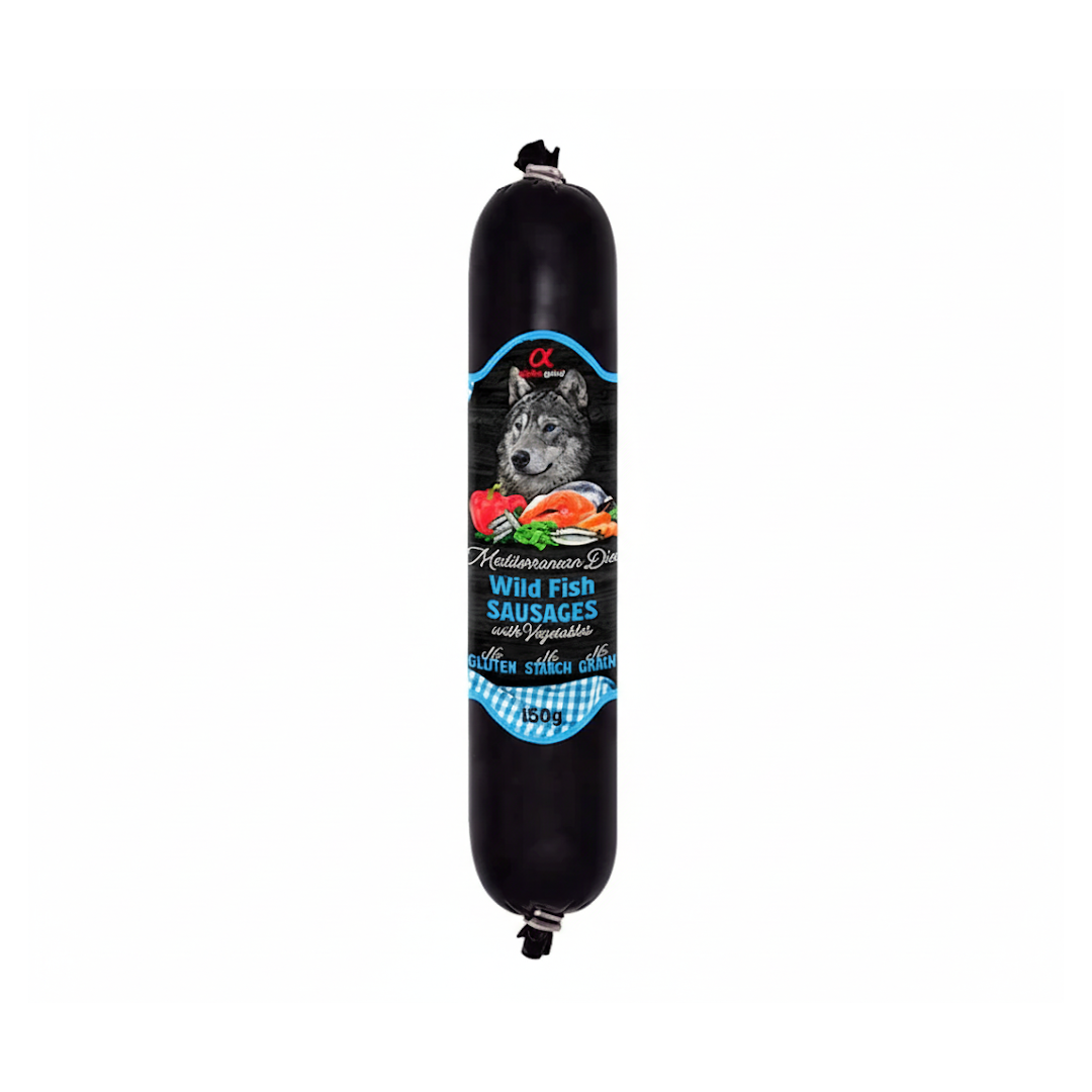 Alpha Spirit Salchicha Mediterranean Wild Fish
