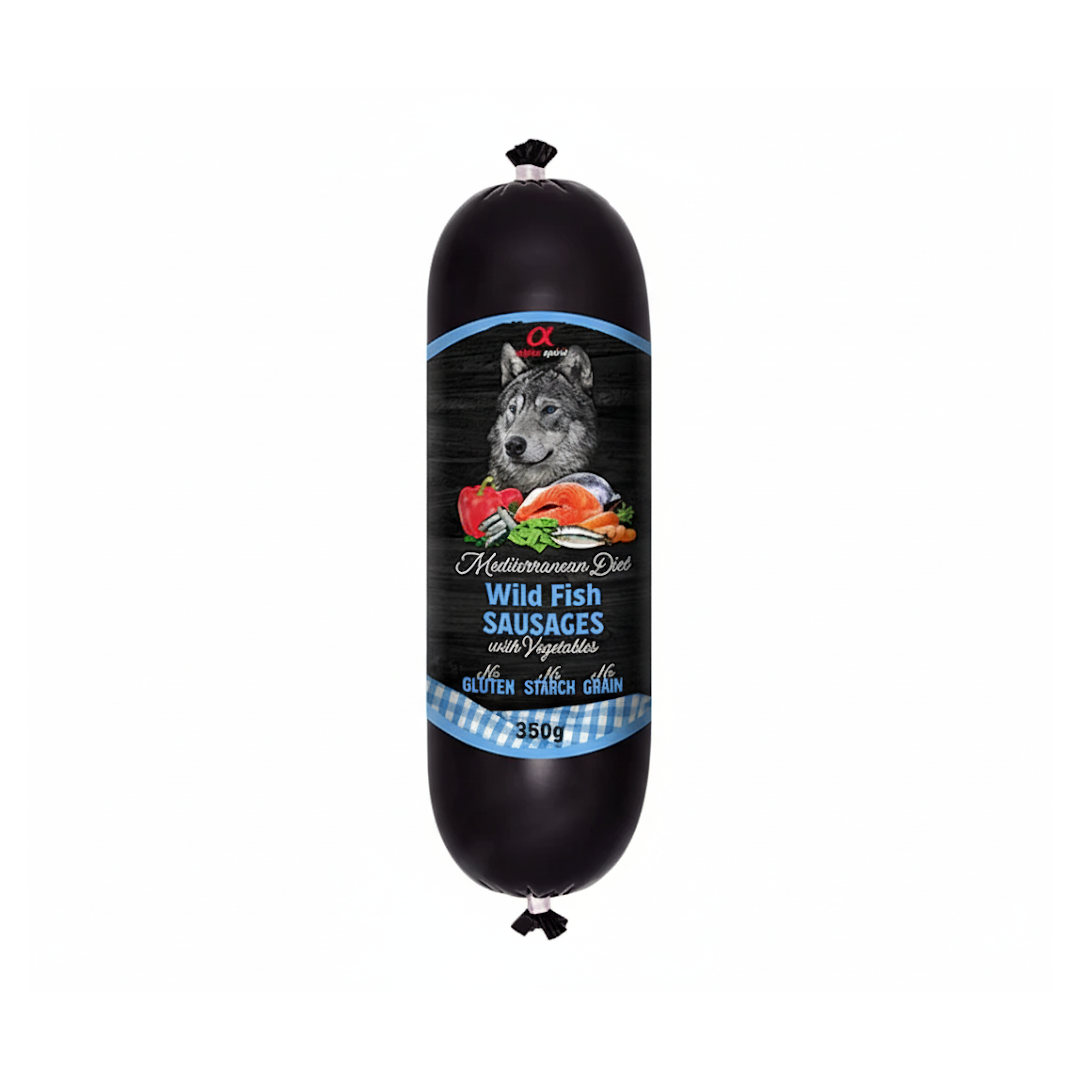 Alpha Spirit Salchicha Mediterranean Wild Fish