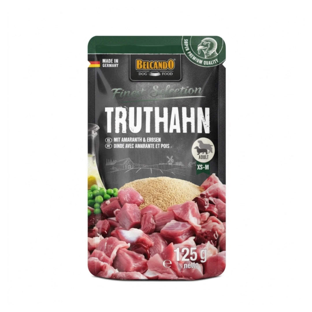 Belcando Pavo con Amaranto y Guisantes 125gr