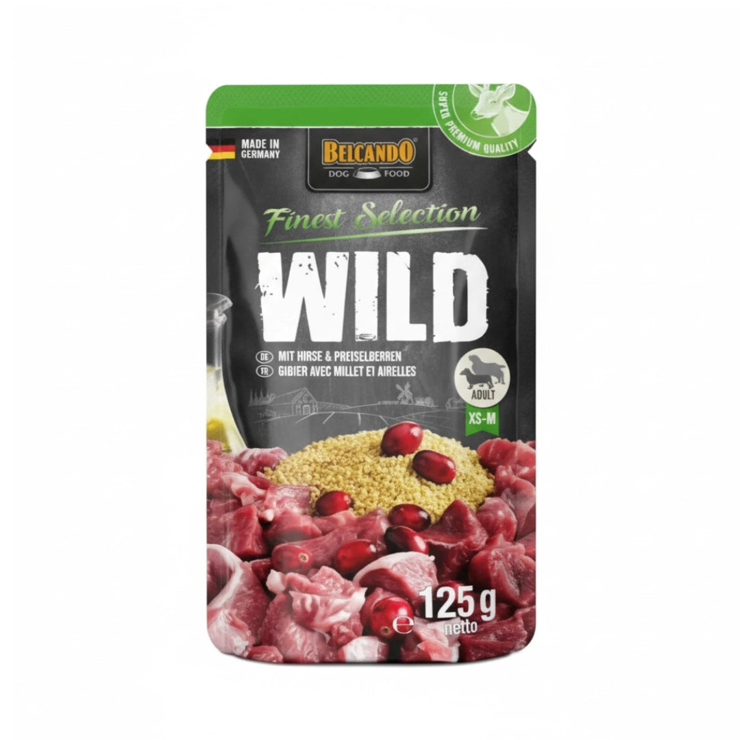 Belcando Venado con mijo y arándanos 125gr