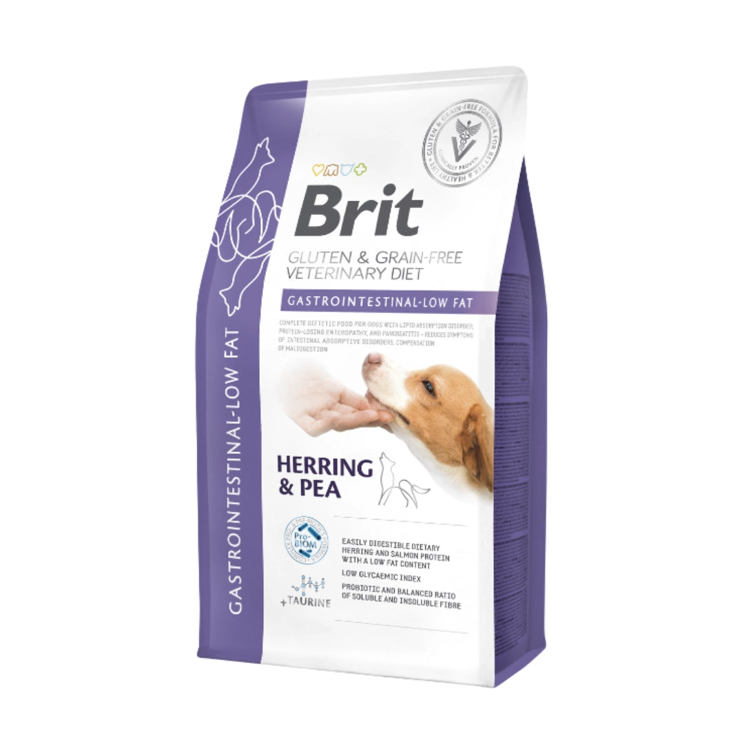 Brit Dieta Gastrointestinal Low Fat Perro arenque y Guisantes