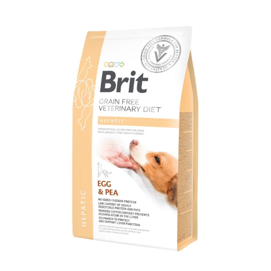 Brit Dieta Hepática Perro Huevo y Guisantes