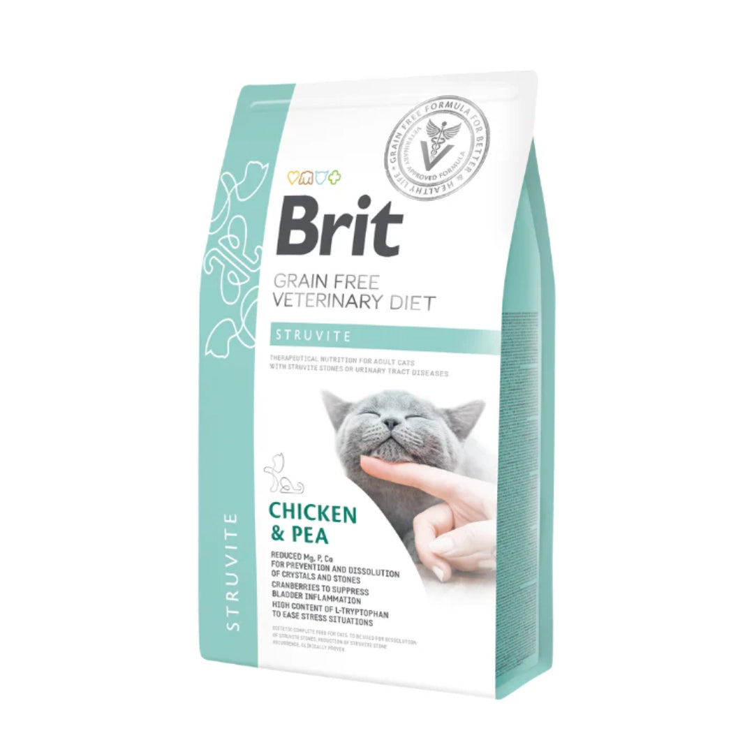 Brit Dieta Struvita Gato Pollo y Guisante