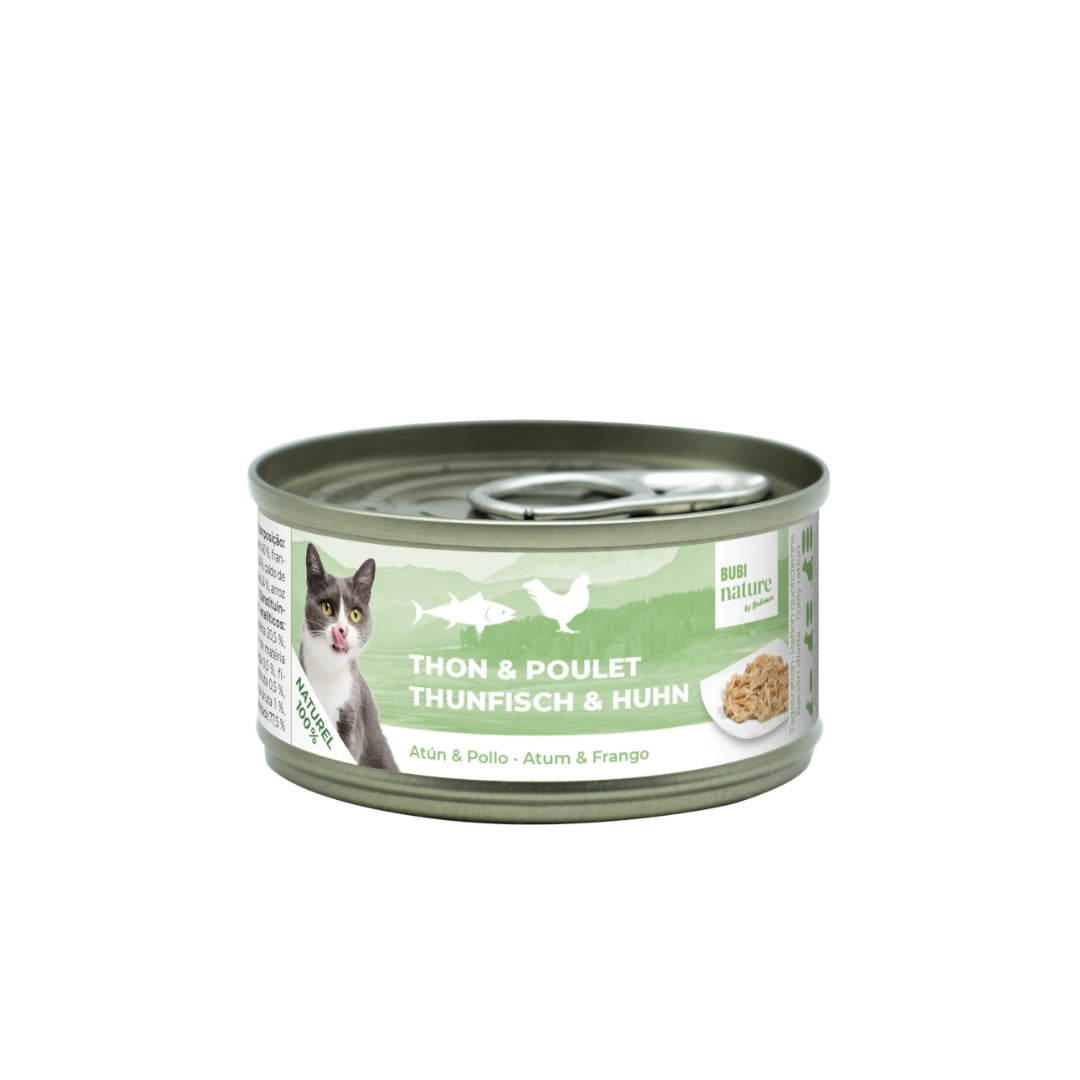 Bubi Nature Cat Atún y Pollo 70gr
