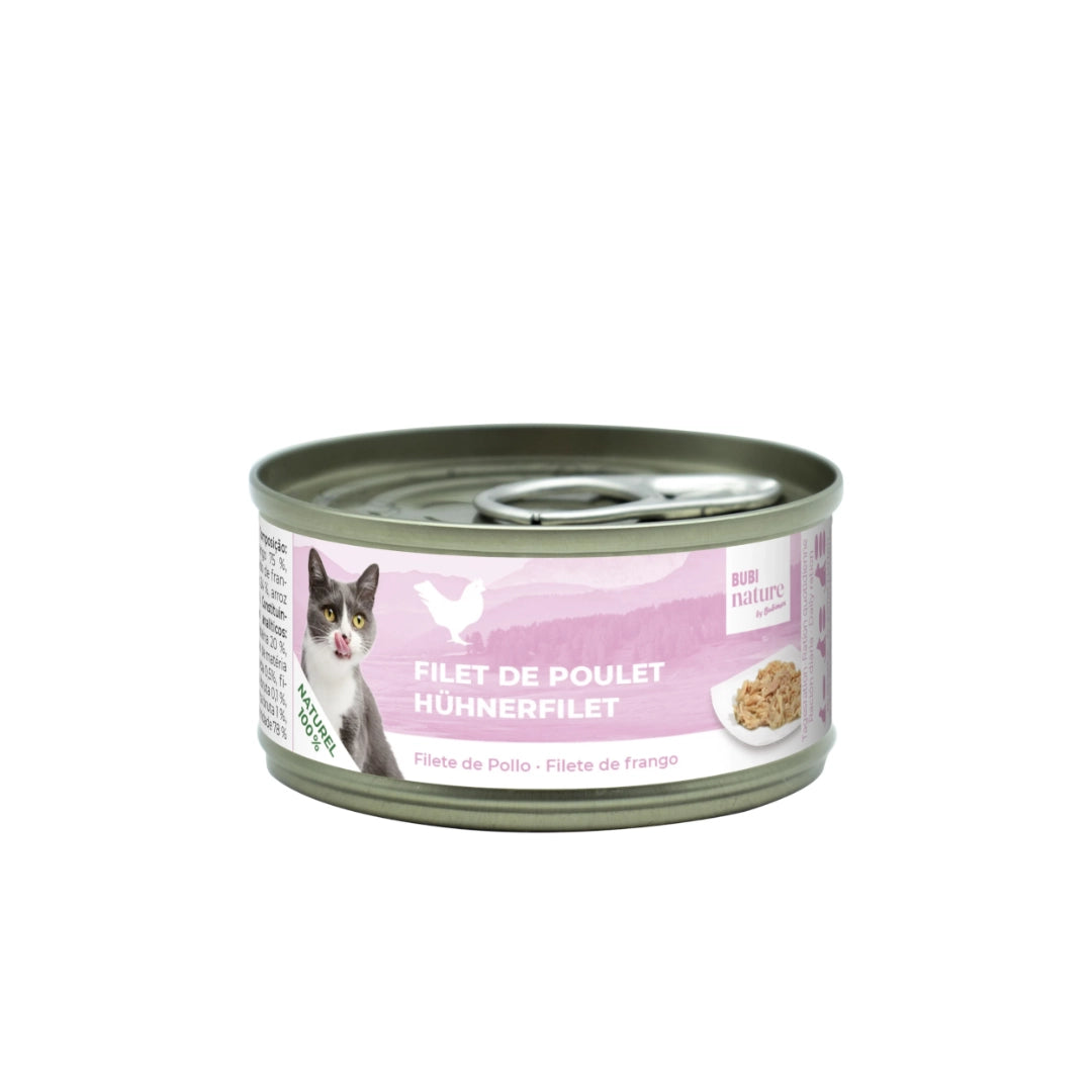 Bubi Nature Cat Filete de Pollo 70gr