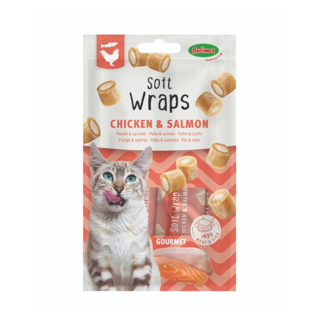 Bubimex Soft Wraps Pollo y Salmón 3x30gr