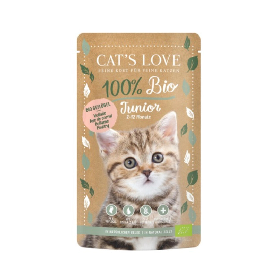 Cat´s Love Junior Bio Ave de Corral 100gr