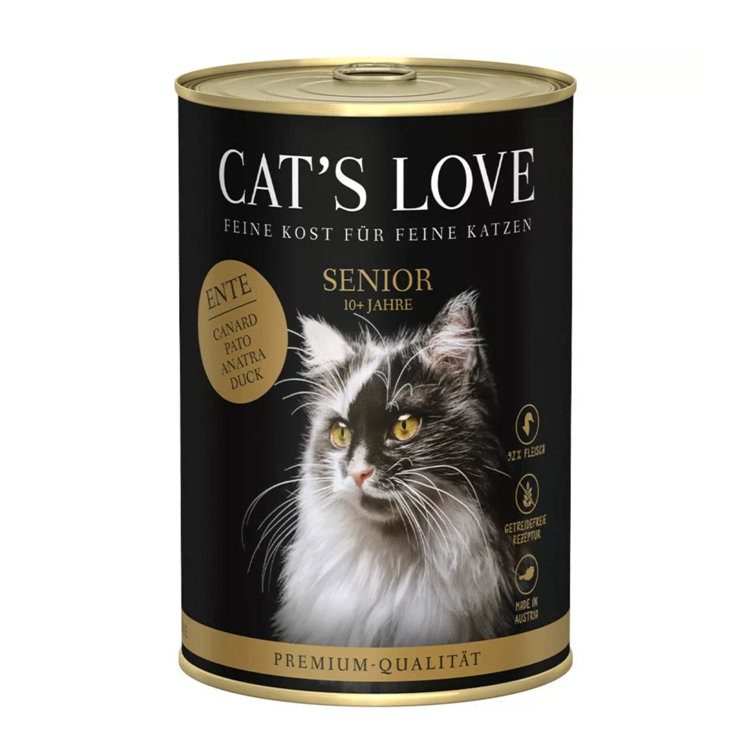 Cat´s Love Senior Pato 400gr