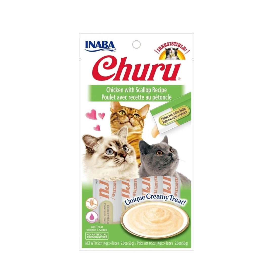Churu Pollo con Vieira