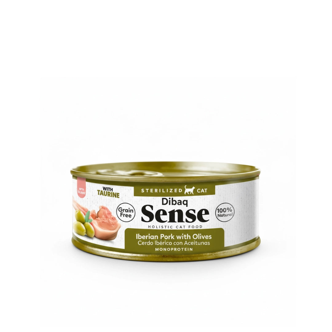 Dibaq Sense Esterilizado Cerdo Ibérico con Aceitunas