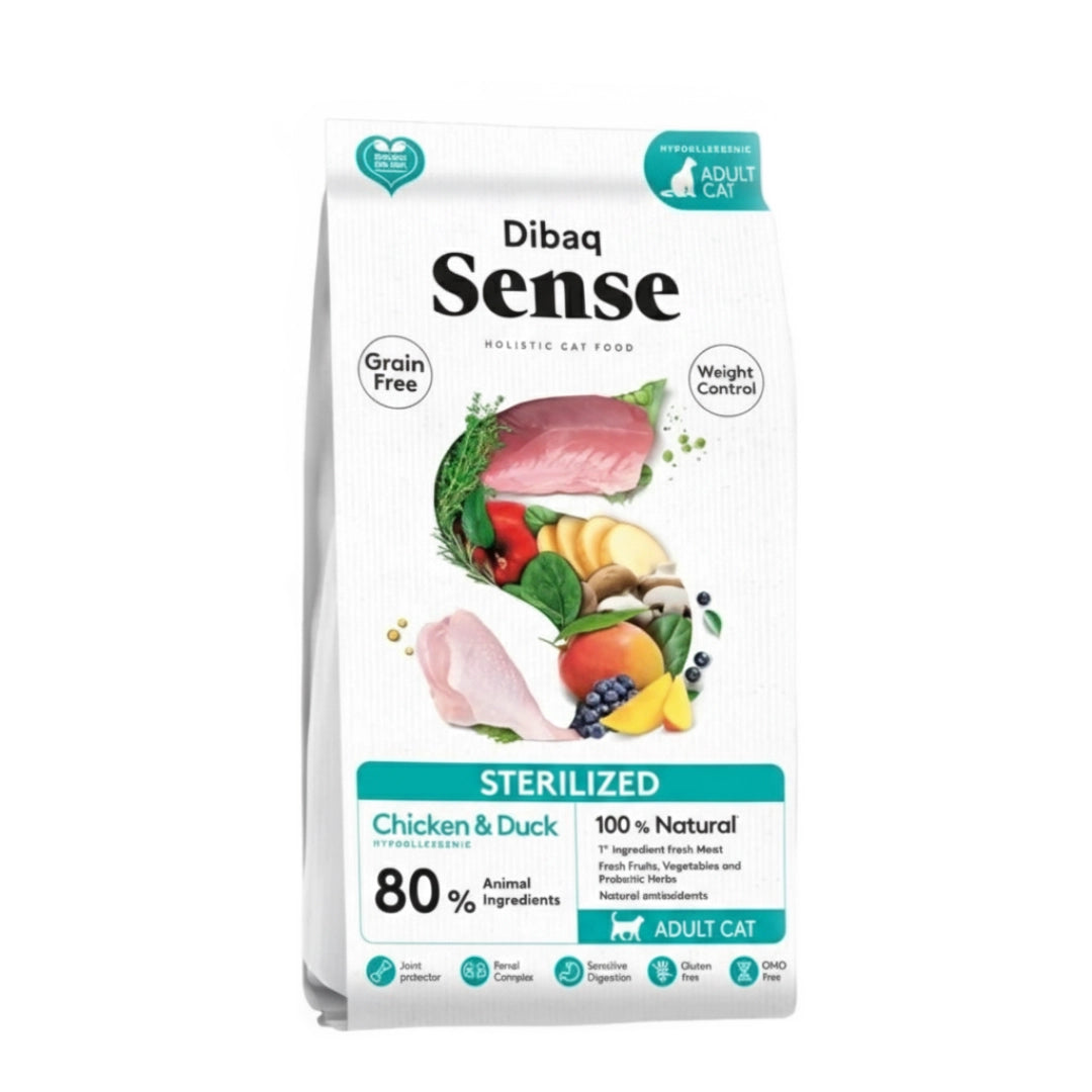 Dibaq Sense Grain Free Esterilizado Pollo y Pato
