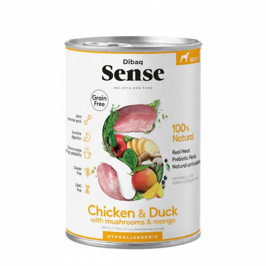 Dibaq Sense Pollo y Pato Lata 380gr