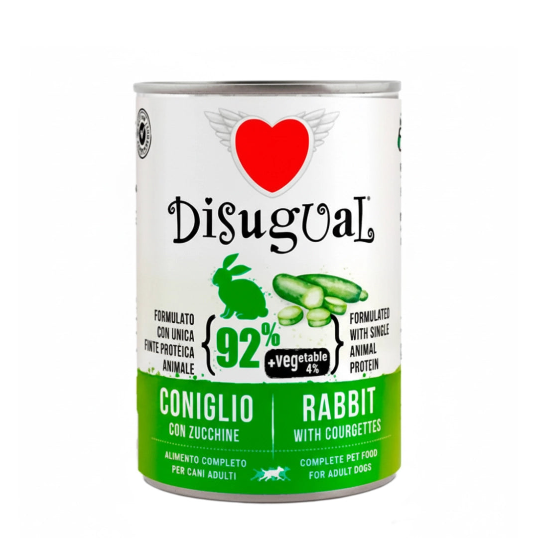 Disugual Conejo y Calabacín 400gr