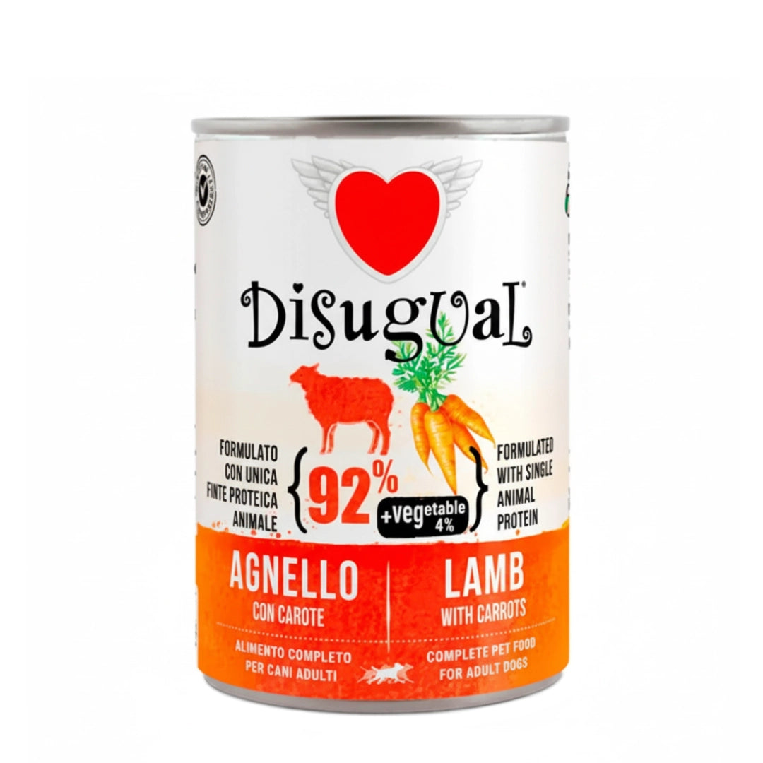 Disugual Cordero y Zanahoria 400gr