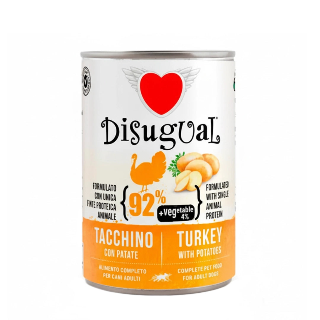 Disugual Pavo y Patata 400gr
