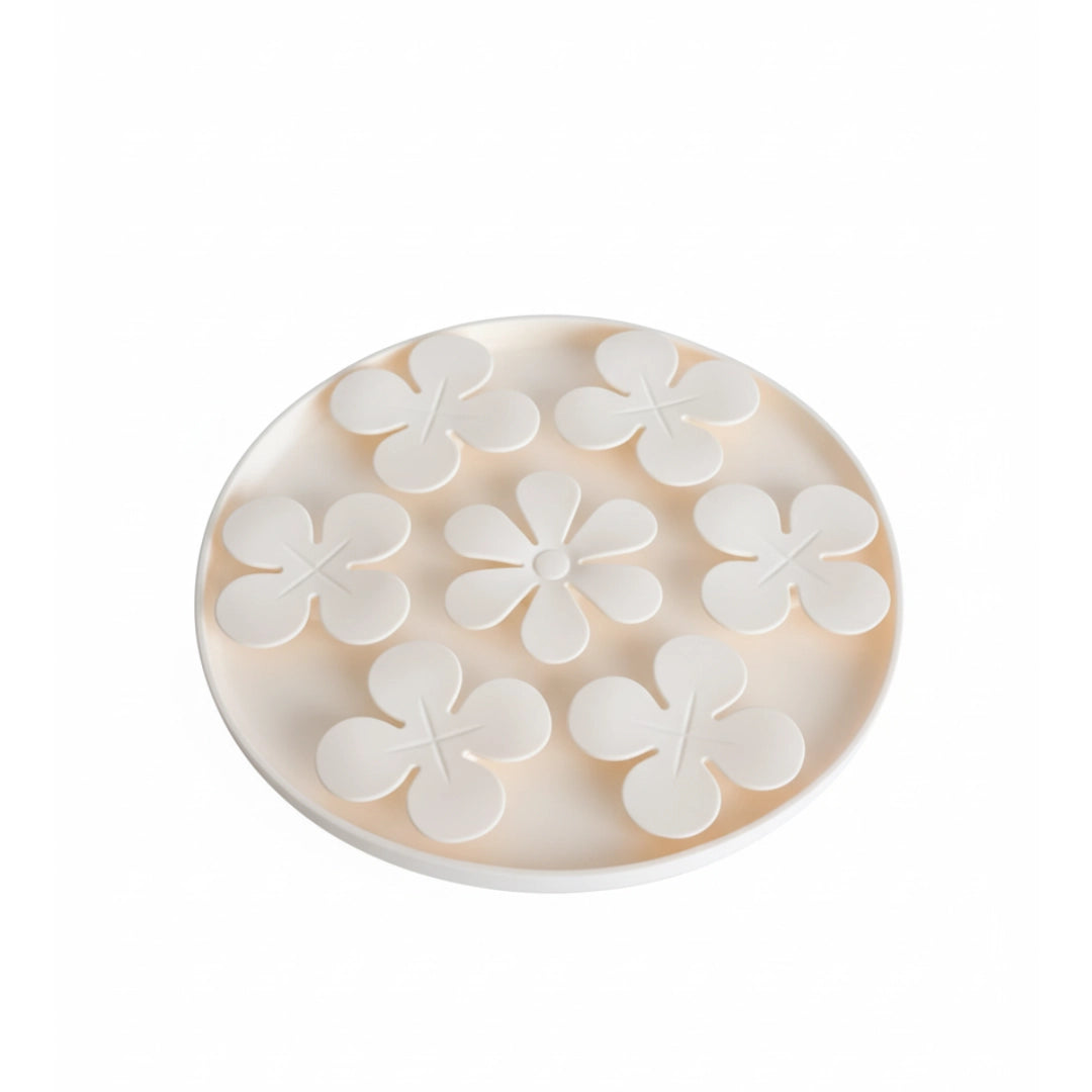 Doggotique Alfombra Para Lamer Flower Beige