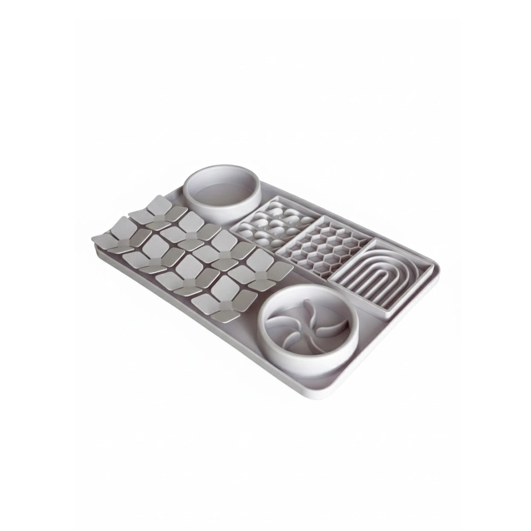Doggotique Slow Feeder Gris Pastel