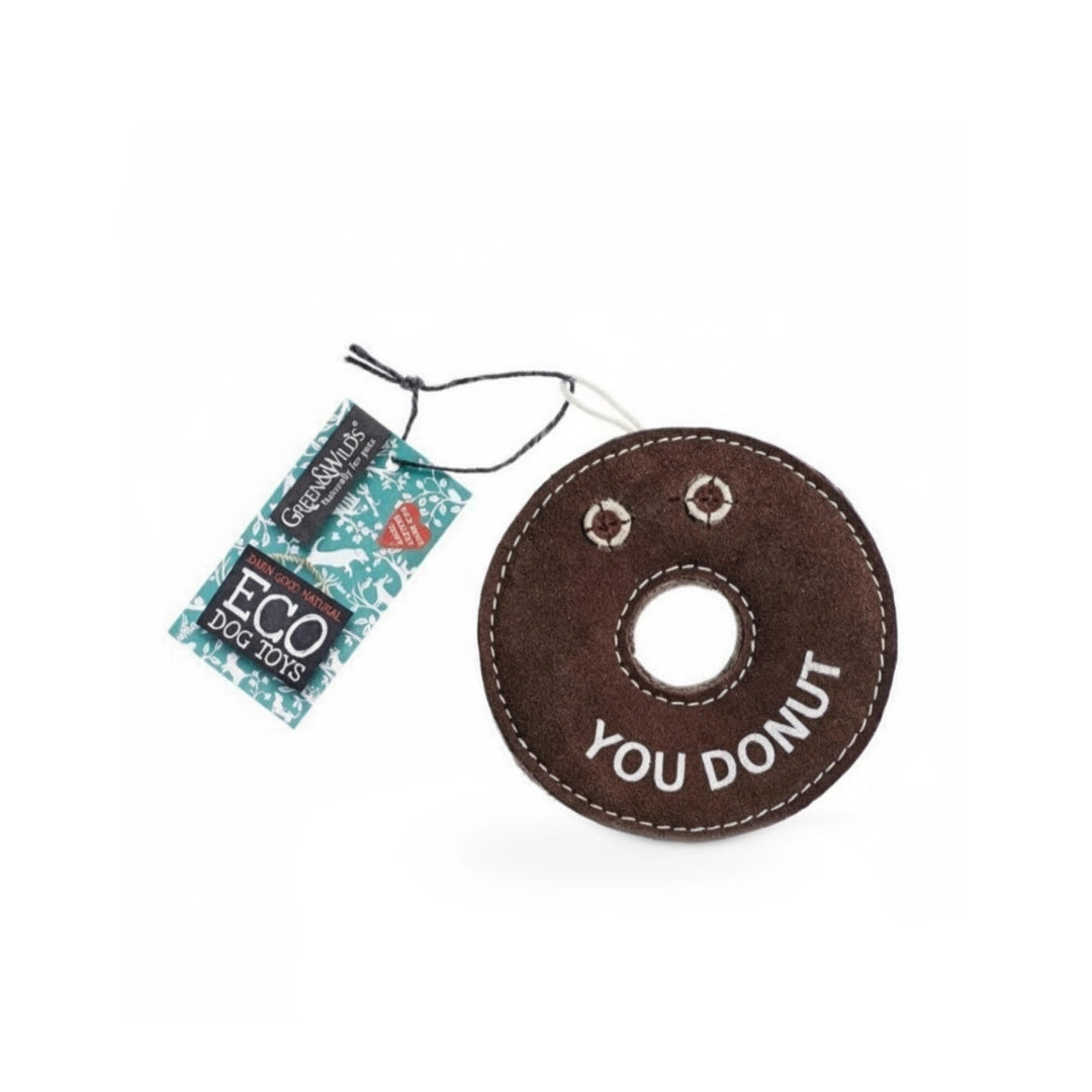 Eco Dog Toys Derrick el Donut