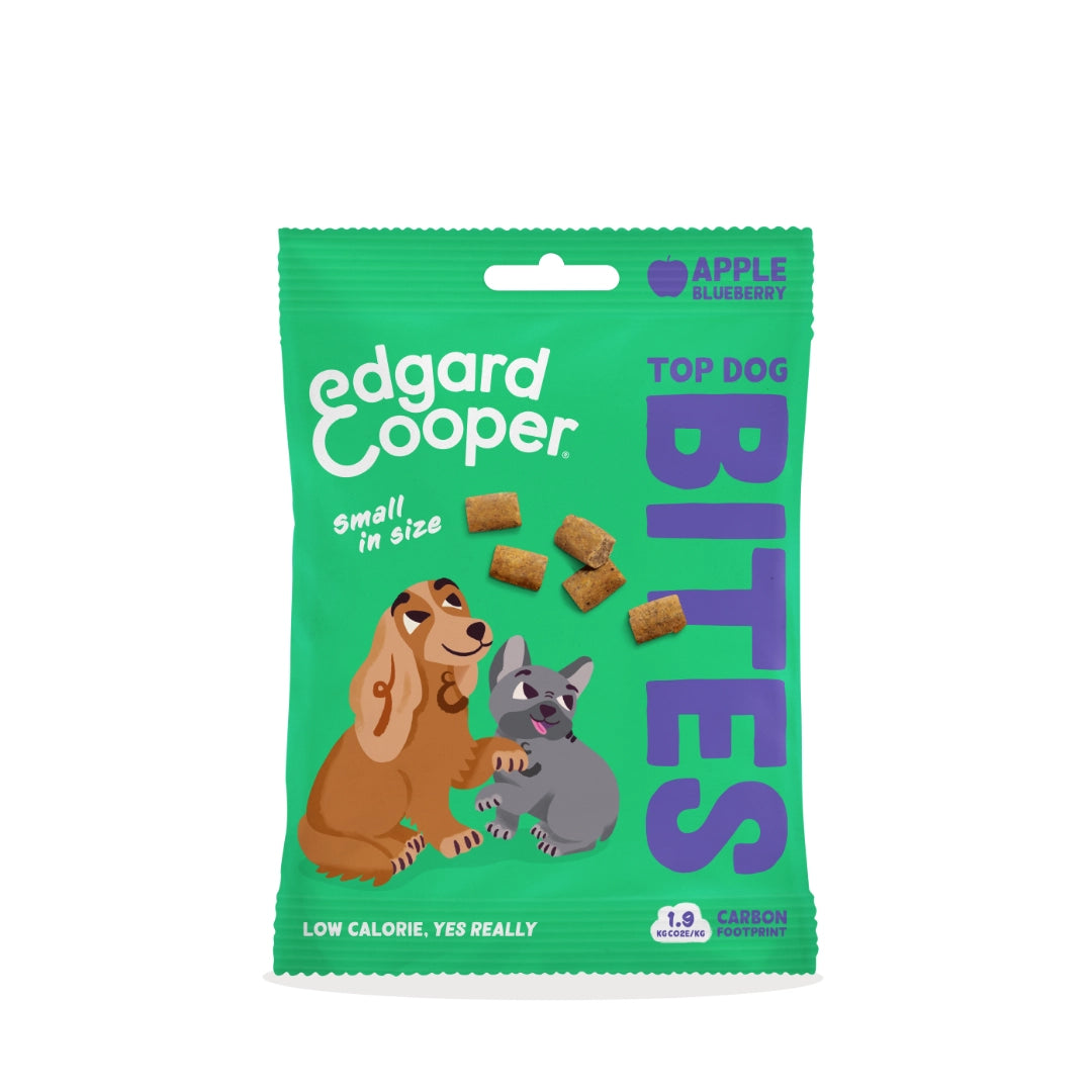 Edgard & Cooper Bocaditos Manzana y Arándanos 50gr