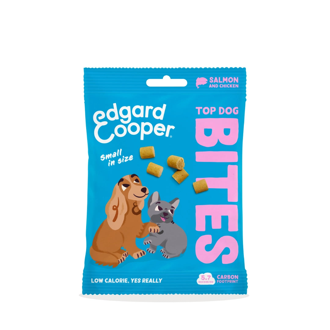 Edgard & Cooper Bocaditos de Salmón y Pollo 50gr
