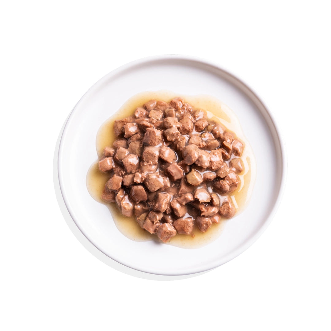 Edgard & Cooper Trocitos en Salsa Pollo 85gr