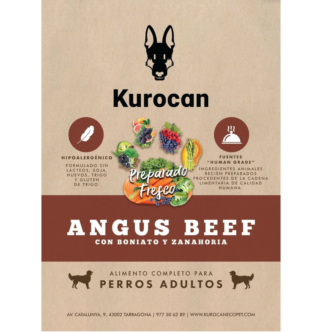 Kurocan Adulto Ternera Angus con Boniato y Zanahoria