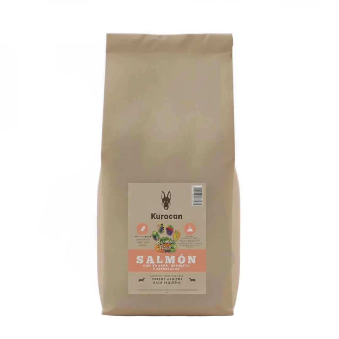 Kurocan Adulto Mini Salmón con Trucha Boniato y Espárragos