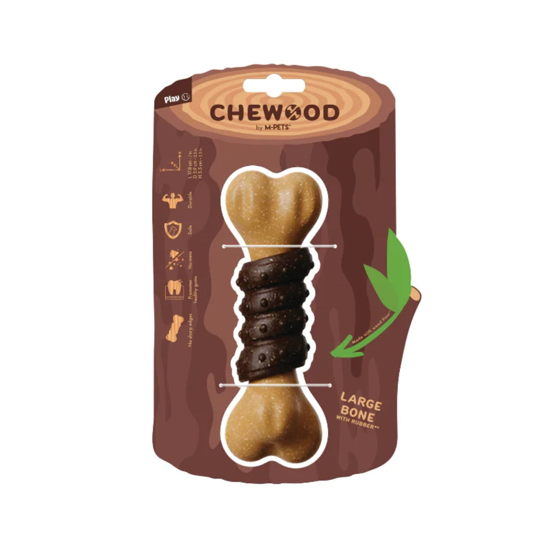 MPets Chewood Hueso con Goma
