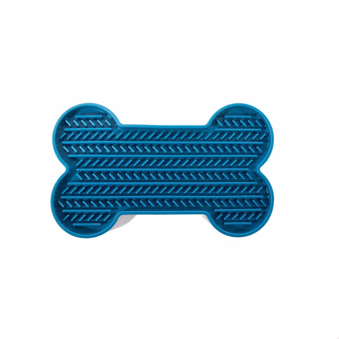 Martin Seller Alfombra Para Lamer Hueso Azul