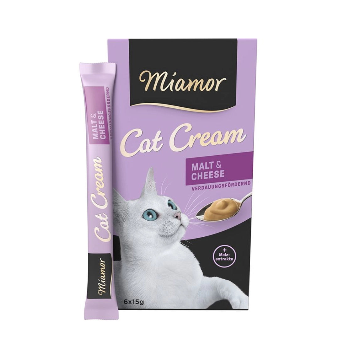 Miamor Crema Malta y Queso 6x15gr