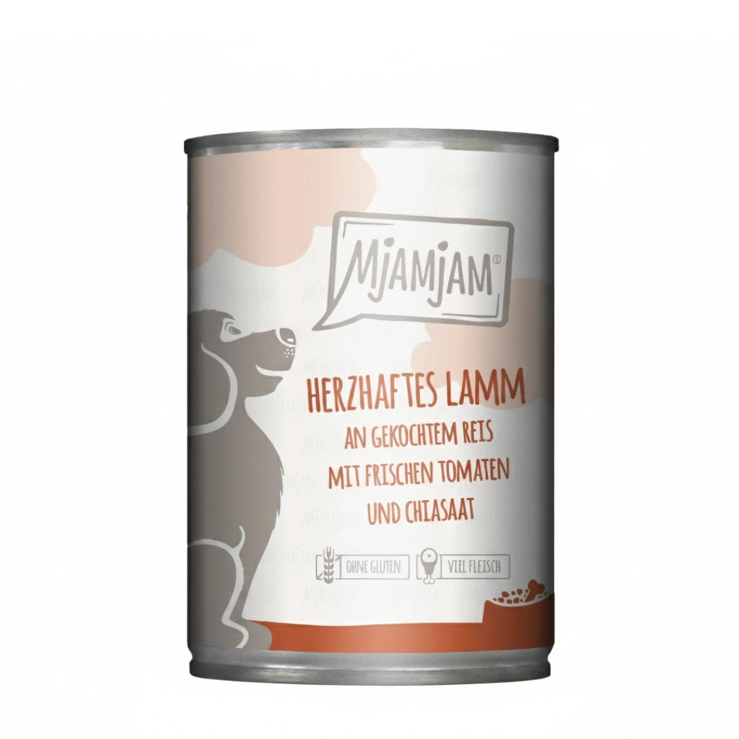 MjaMjaM Cordero con Arroz Cocido y Tomates 400gr