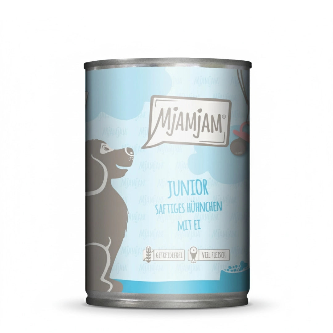 MjaMjaM Junior Pollo con Huevo 400gr