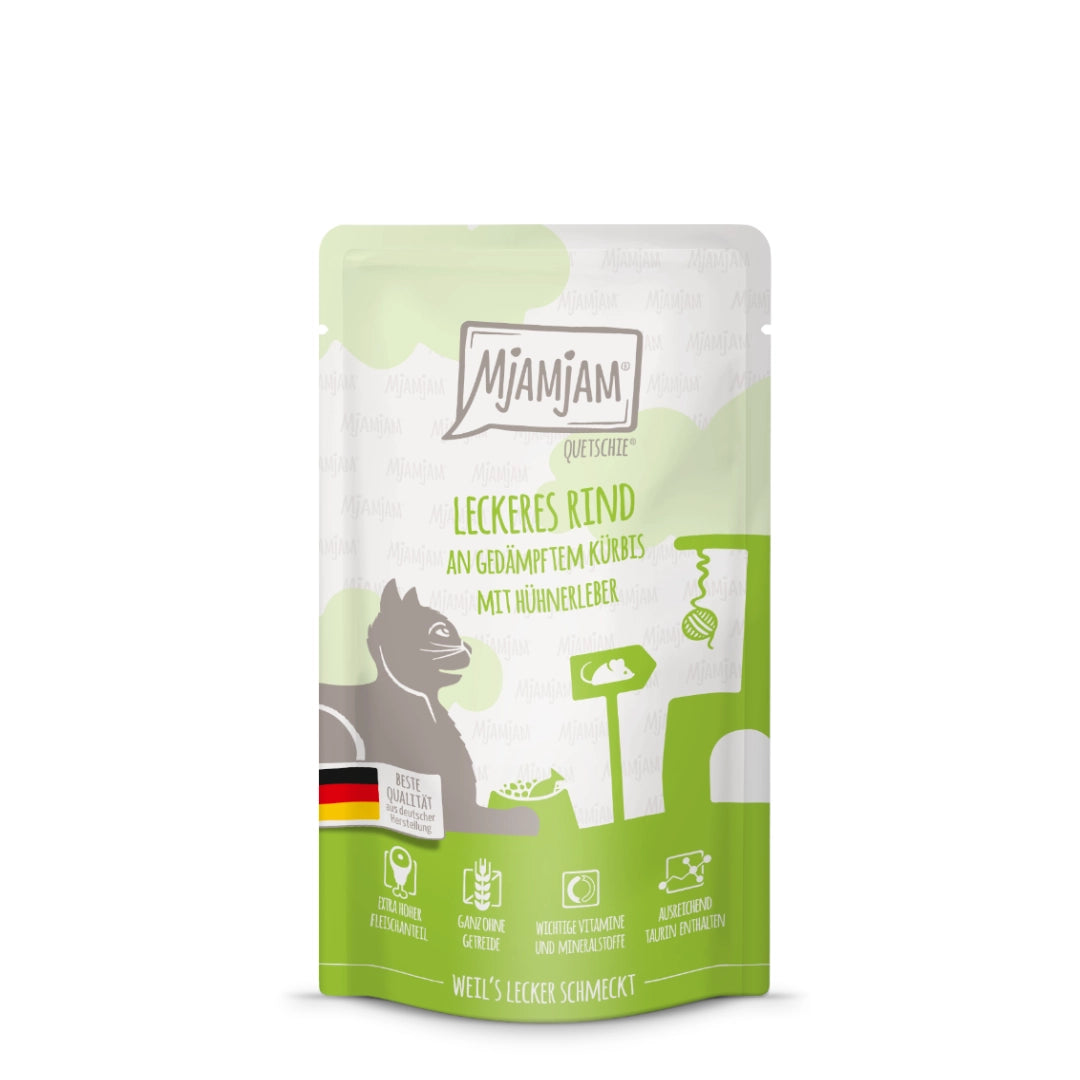 MjaMjaM Ternera con Calabaza al Vapor 125gr