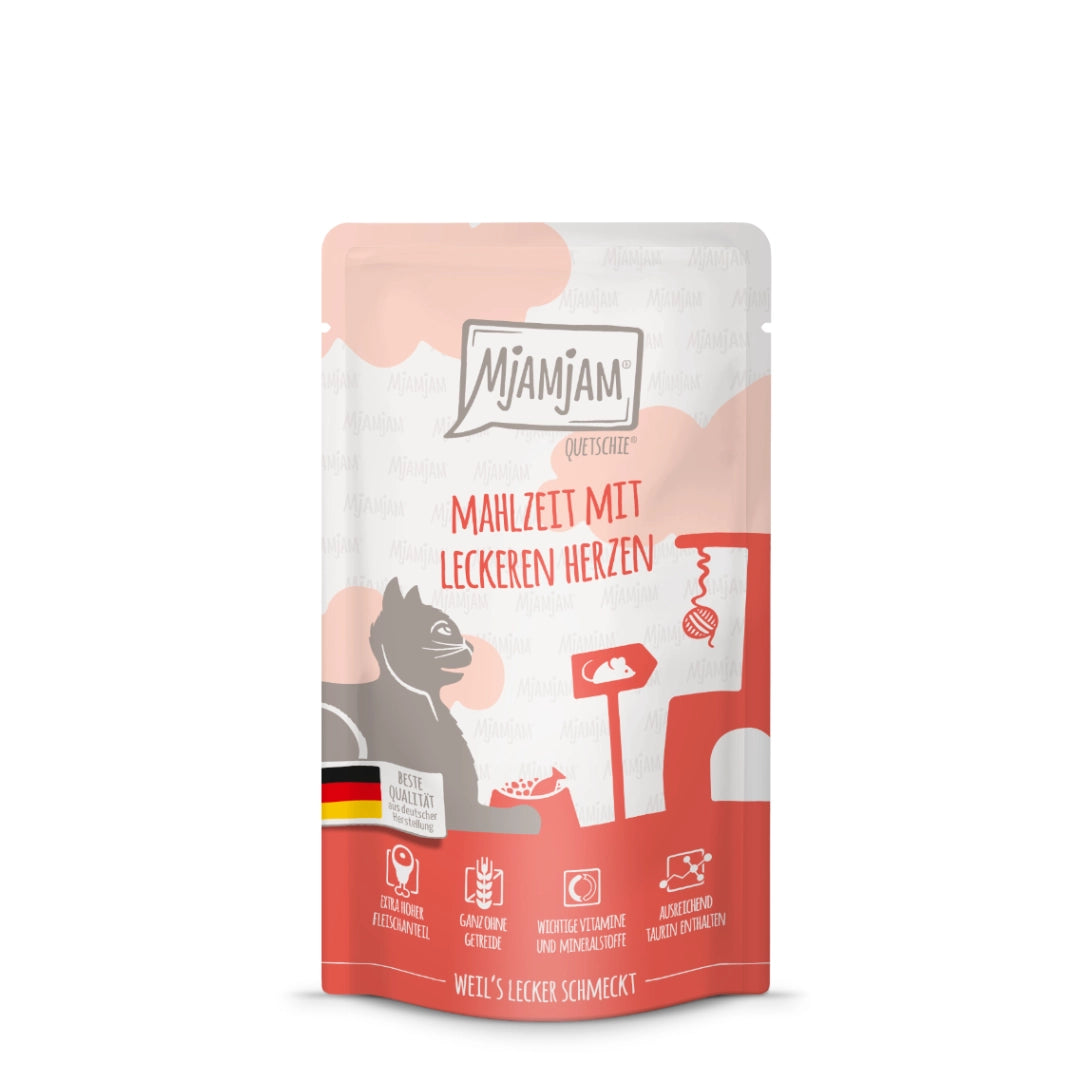 MjaMjaM Vacuno y Pollo con Corazones 125gr