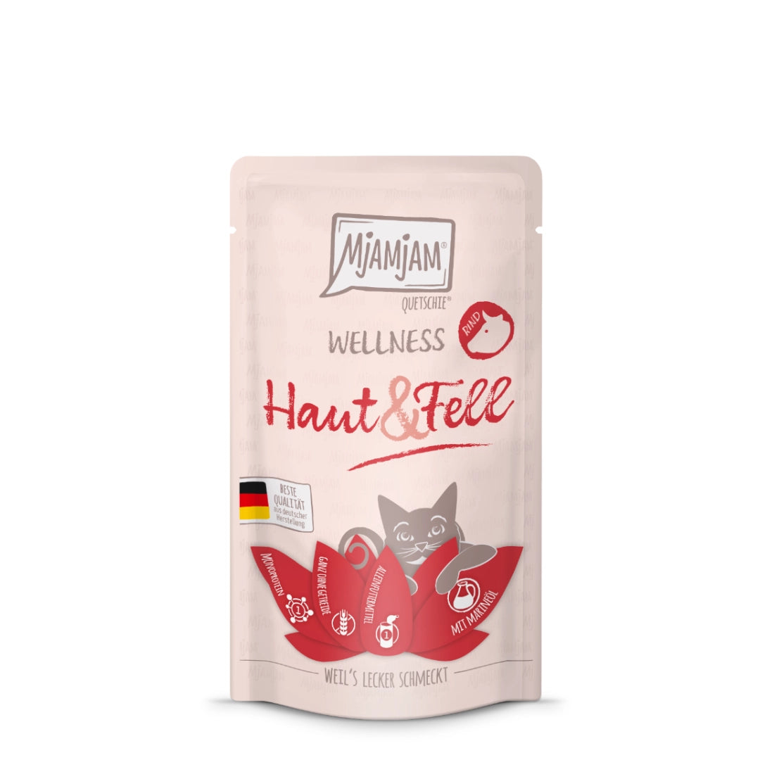 MjaMjaM Wellness Piel y Pelaje Ternera 125gr