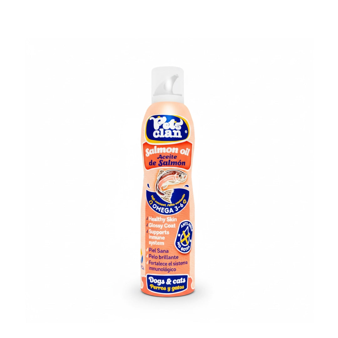 Pet's Clan Aceite de Salmón Spray 200ml