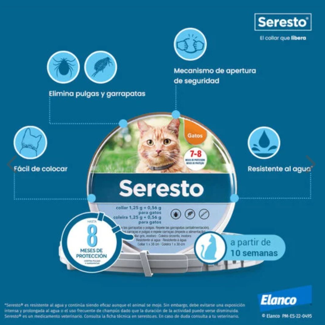 Seresto Control Pulgas y Garrapatas