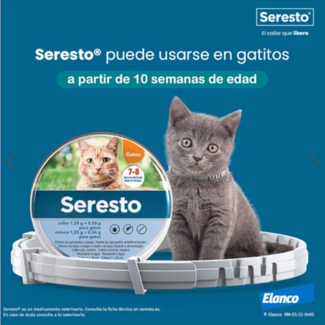 Seresto Control Pulgas y Garrapatas