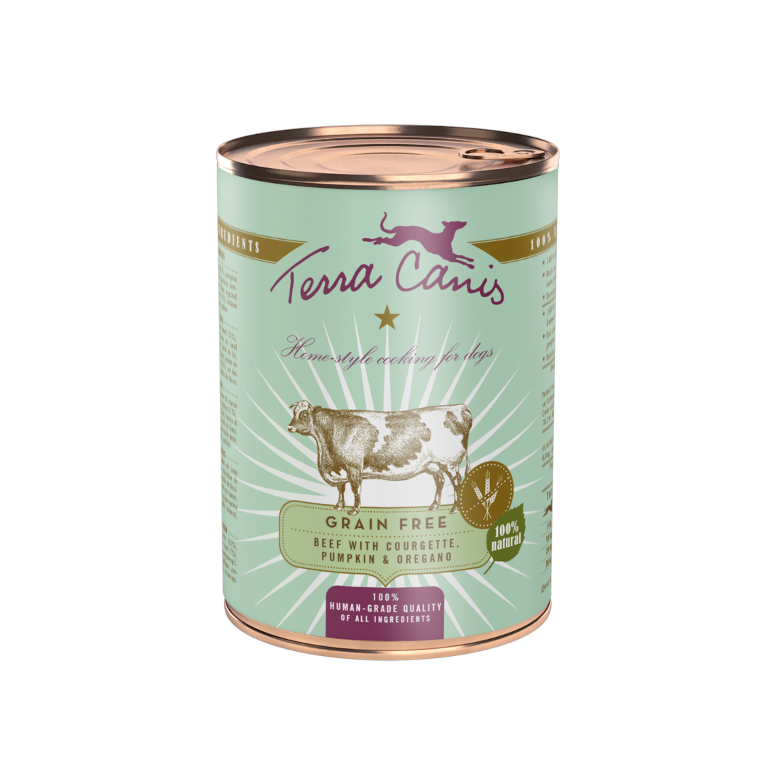Terra Canis Grain Free Buey Lata 400gr
