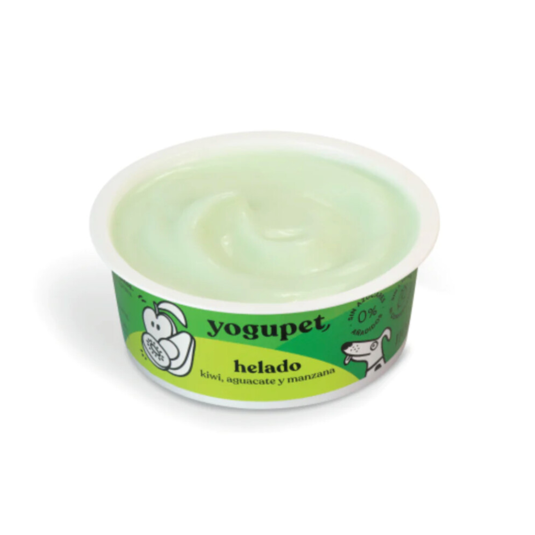 Yogupet Helado Kiwi, Aguacate y Manzana