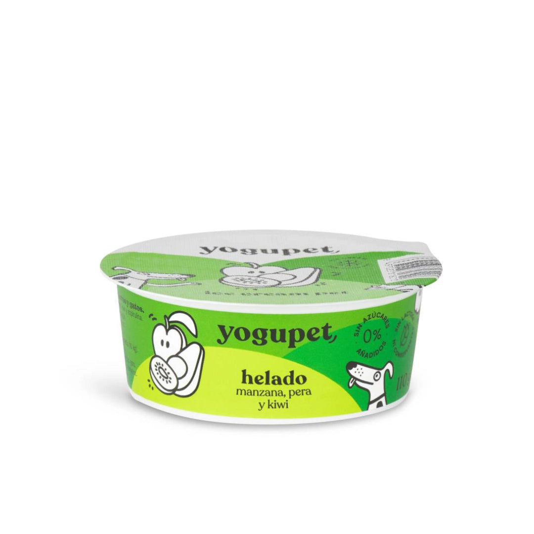 Yogupet Helado Kiwi, Aguacate y Manzana