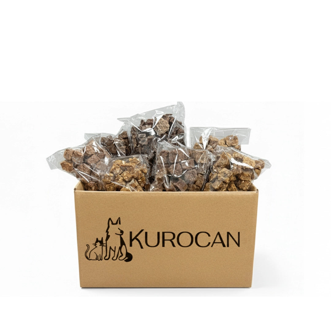 Kurobox ONLY TREATS - Caja Degustación Gourmet de Snacks 100% Naturales (7 Variedades 7 Días)