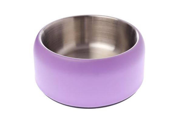 Bowl Ferribiella Perro Amorcromia Lila 940 ml
