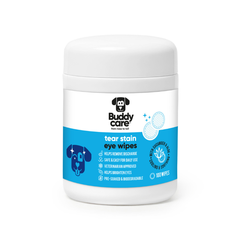 BuddyCare Dog Toallitas Limpiadoras para Ojos y Lagrimal