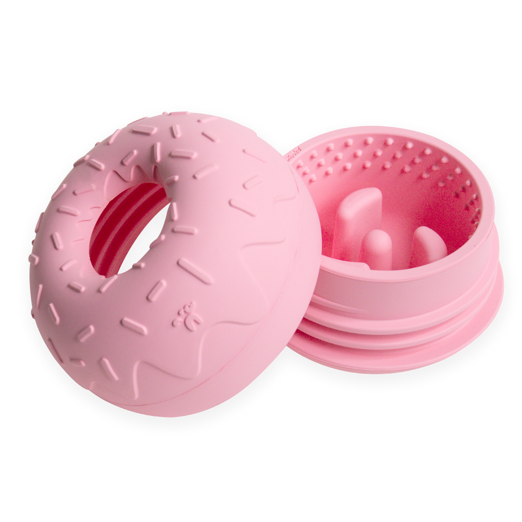 Juguete de ocupación para perro - Yoomy Donut - Rosa