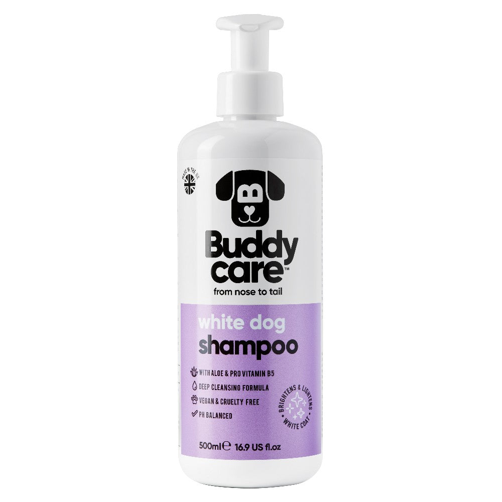 BuddyCare Dog Champú Para Pelo Blanco 500ml