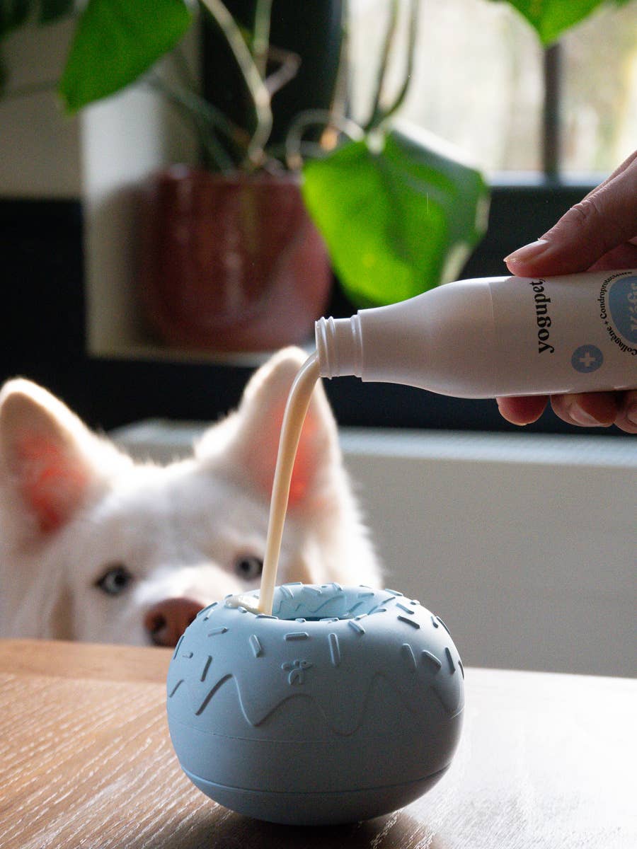Juguete de ocupación para perro - Yoomy Donut - Azul