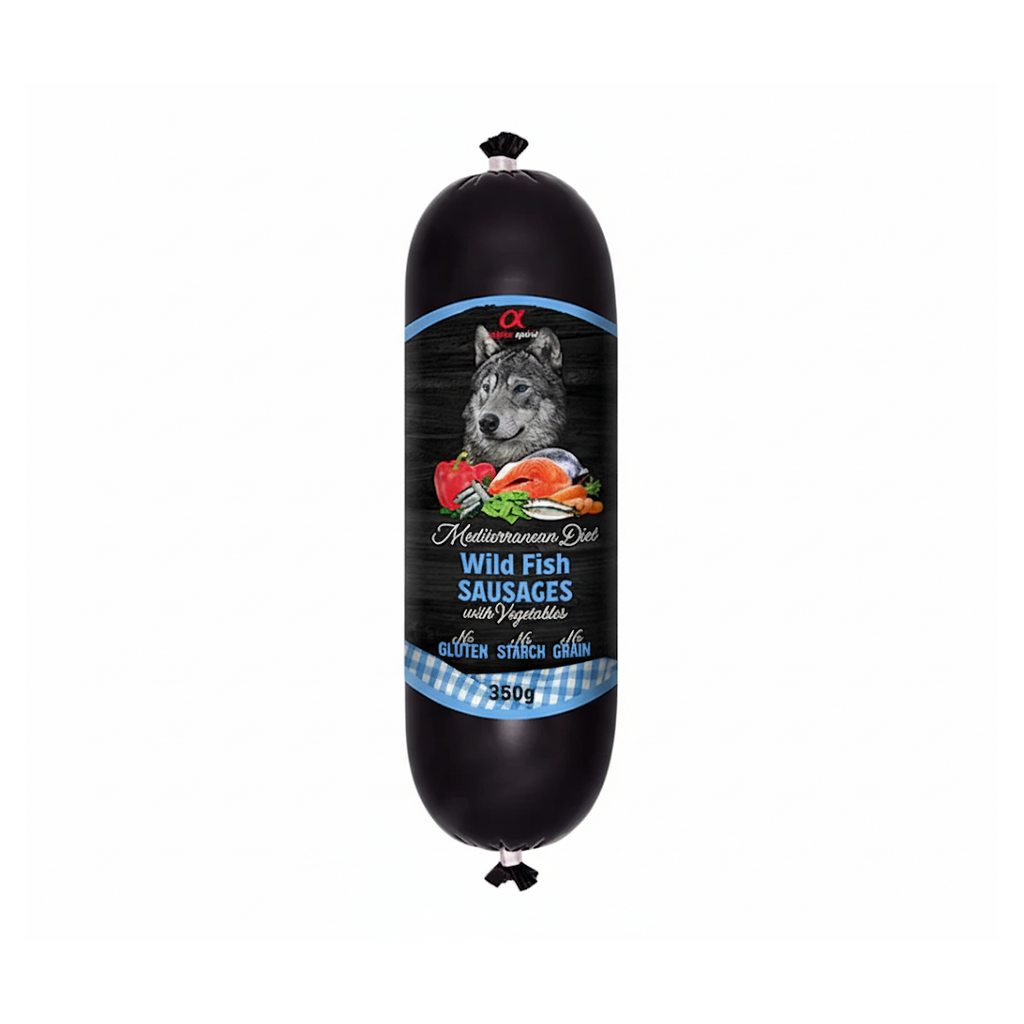 Alpha Spirit Salchicha Mediterranean Wild Fish