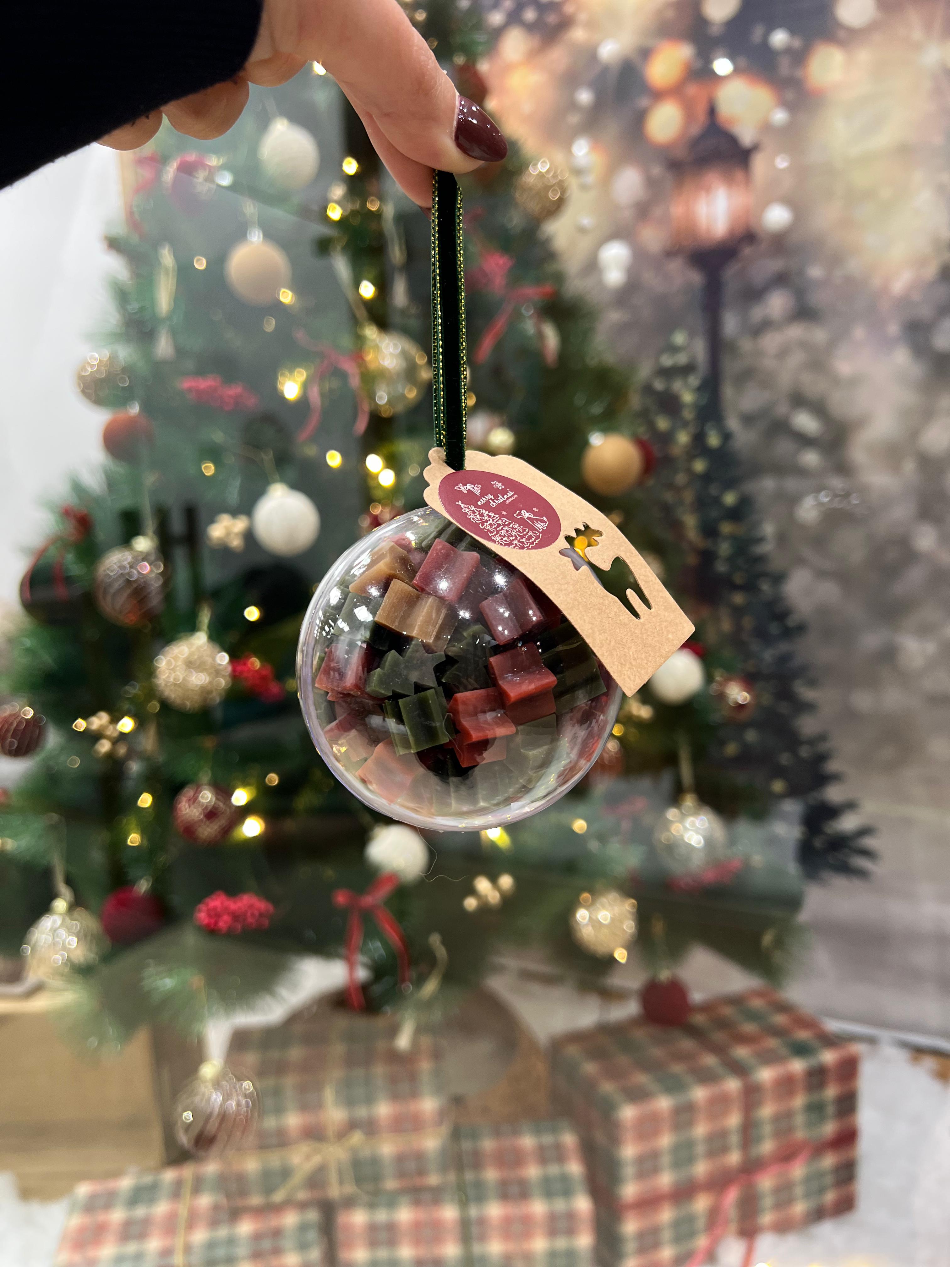 Bola Navideña con Chuches para Perro - Grande