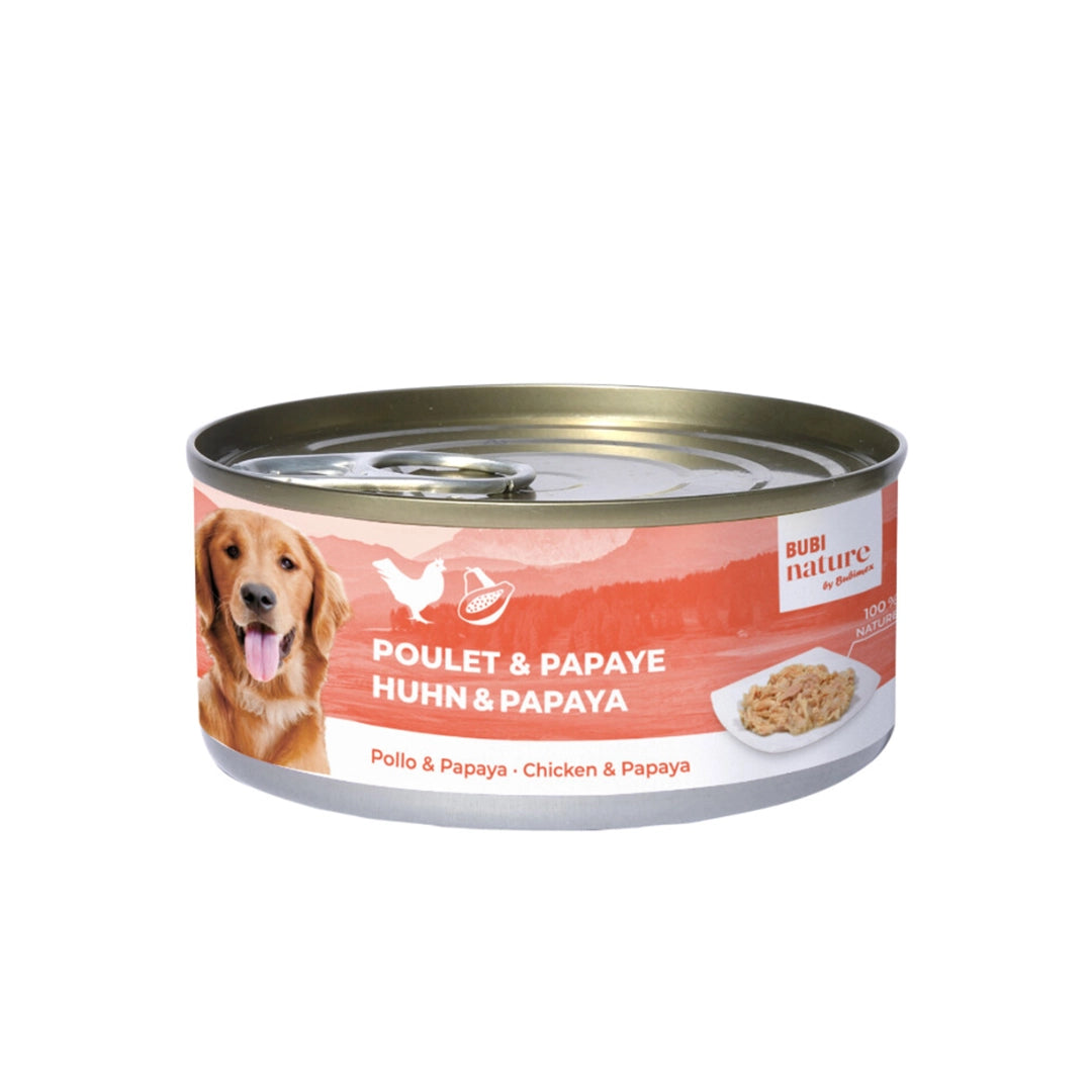 Bubi Nature Perro Pollo y Papaya 150gr